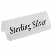 Jewelry Showcase Signs