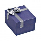 Linen Bow Tie Jewelry Boxes