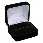 Soft Black Velvet Jewelry Boxes