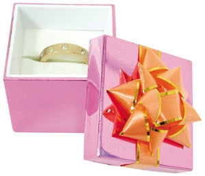 Metallic Hat Box - Assorted Ring Box - Jewel Box Co
