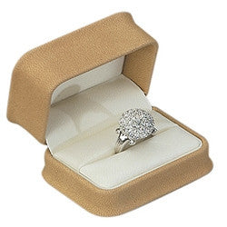 Nabuka Double Ring Box - Jewel Box Co