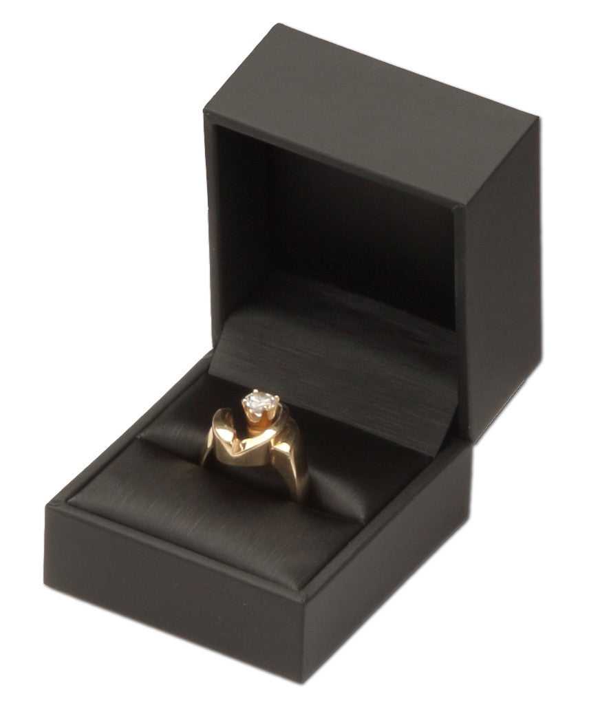 Premium Soft Leather Ring Box - Jewel Box Co