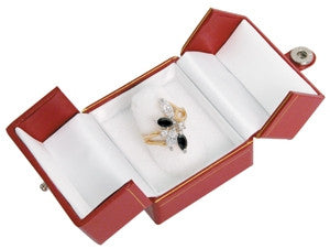Finger Ring 2-Door Jewelry Box - Jewel Box Co