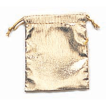 Metallic Drawstring Pouch - Jewel Box Co