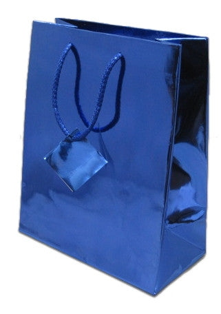 Assorted Metallic Shopping Tote Bag - Jewel Box Co