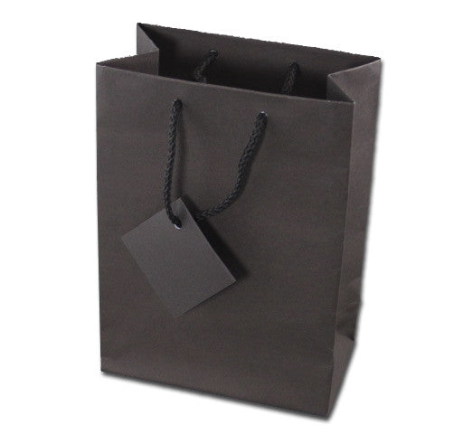 Chocolate Brown Matte Tote Bag - Jewel Box Co