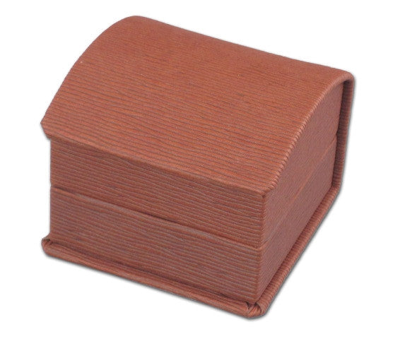 Embossed Soft Leather Earring Box - Jewel Box Co