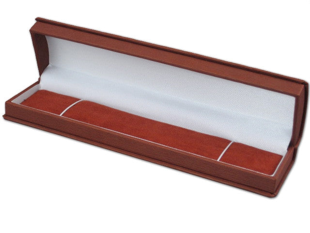 Embossed Soft Leather Bracelet Box - Jewel Box Co