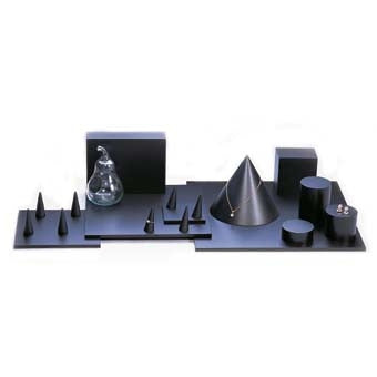 Painted Acrylic and Aluminum Showcase collection set - Jewel Box Co