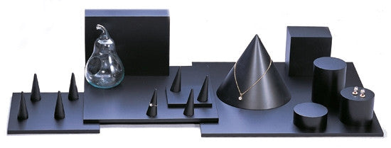Painted Acrylic and Aluminum Showcase collection set - Jewel Box Co