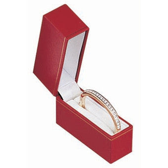 Classic Leatherette Bangle Box - Jewel Box Co