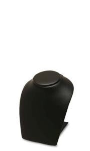 4 3/4" Stackable Leather Neckform - Jewel Box Co