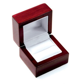 Single Ring Rosewood Jewelry Box - Jewel Box Co