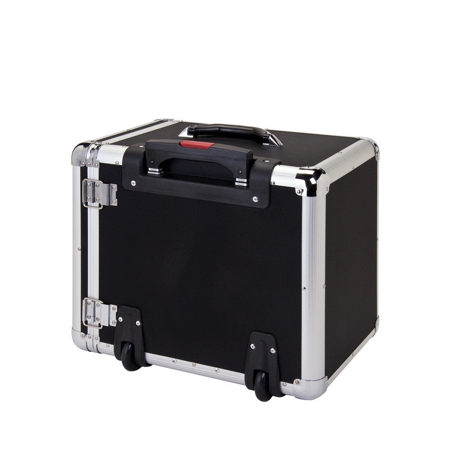 Front Access Aluminum Carrying Case With Wheels - Jewel Box Co