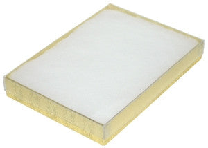 7" x 5" Clear Top View Cotton Filled Jewelry Box - Jewel Box Co