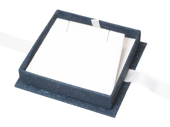 Moonlight Blue Pendant/Earring Box - Jewel Box Co
