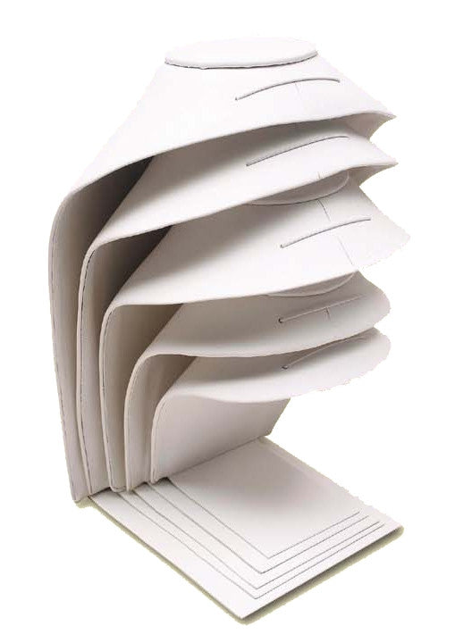 9" Stackable Leather Neckform - Jewel Box Co
